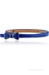 Calvino Girls Casual, Evening/Party Blue Artificial Leather Belt(Blue)